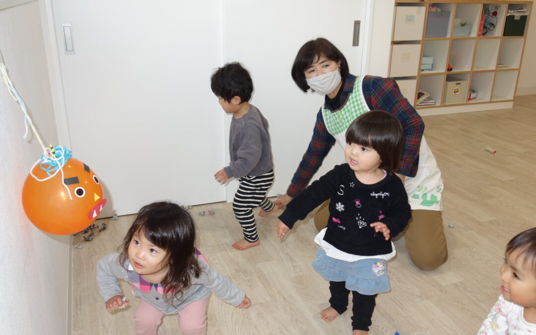 (中央)せつぶんのリハーサル!?