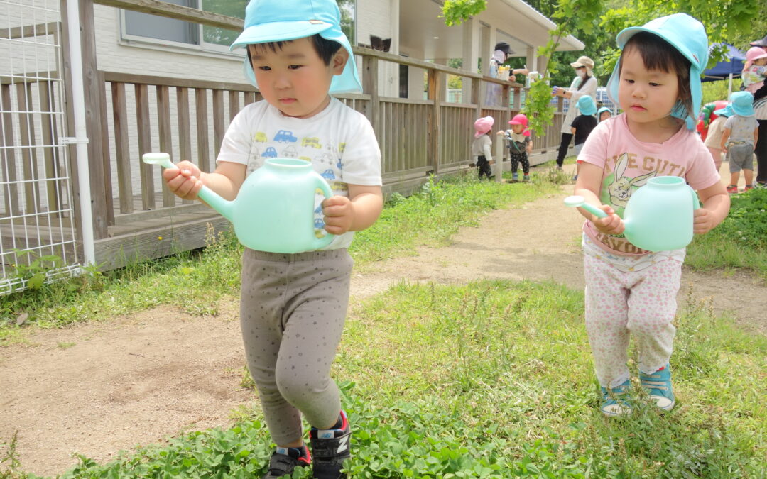 (山口)園庭で何して遊ぼう?
